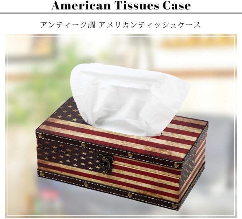 楽天市場 アメリカン雑貨 レザー調 ティッシュケース インテリア ティッシュカバー レトロ アンティーク ルート66 Reapri