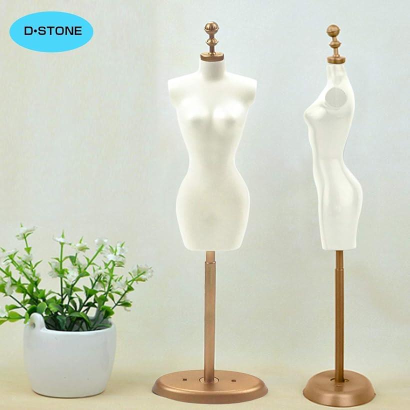 楽天市場 ドール サイズ トルソー マネキン 1 6 白色 ミニチュア フィギュア 人形 ドレス ホワイト 4体 セット Mdm Reapri