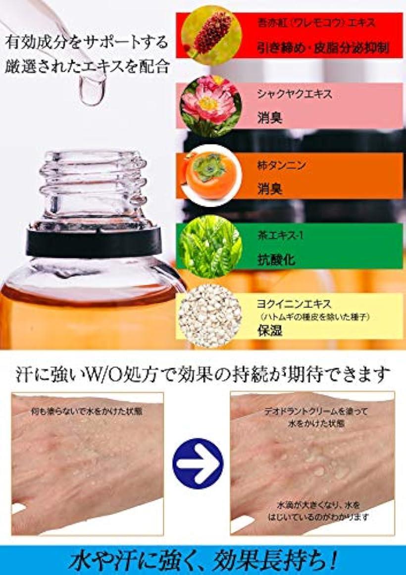 わきが 軟膏剤 横筋 デオドラント メンズ 制汗剤 わきあせ おみ足の異臭消し ワキガ メディシン部外物品 40ml 2冊子本 Cannes Encheres Com