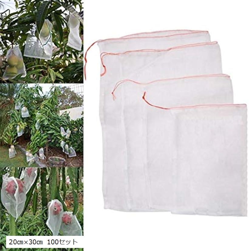 楽天市場 果物袋 保護ネット 防虫 防鳥 巾着袋 害虫 鳥よけ網 フルーツ 農業 園芸 種入れ 25cmx35cm 50セット 25cmx35cm 50セット Reapri