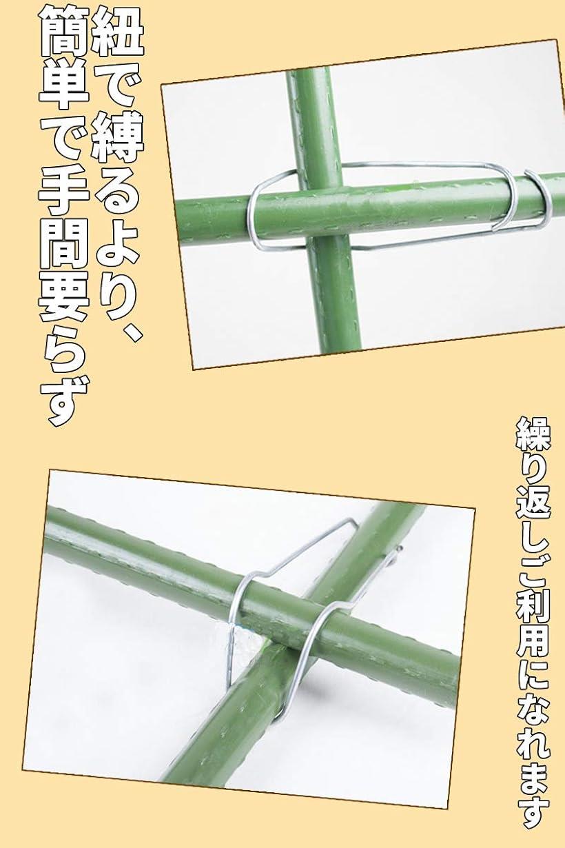 楽天市場 菜園クロスバンド 支柱 固定 ジョイント 家庭菜園 農作業 園芸 園芸支柱 11ミリ Reapri