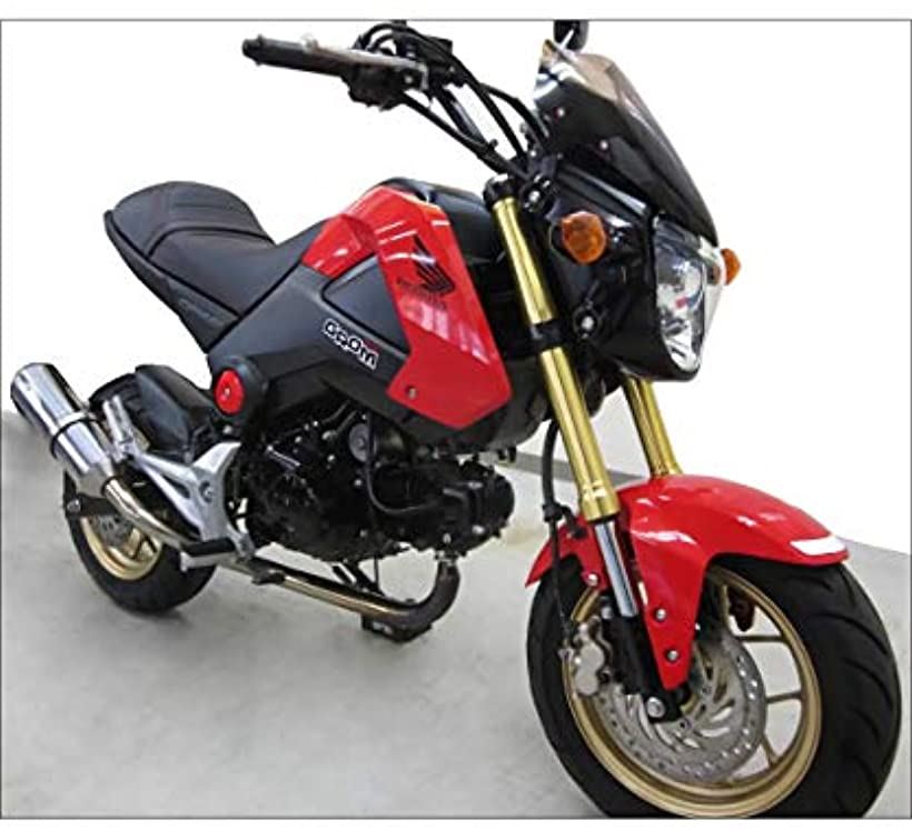 楽天市場 ホンダ グロム Grom Msx125 メーターバイザー 風防 スクリーン カスタム スモークブラック ワッシャーカラー ブラック ワッシャー カラー ブラック Reapri