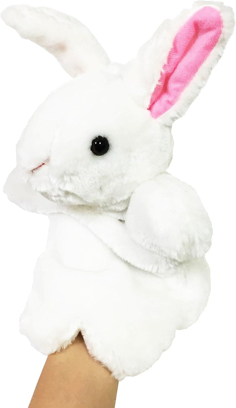 楽天市場 かわいい 動物 パペット 人形劇 S374 うさぎ Reapri