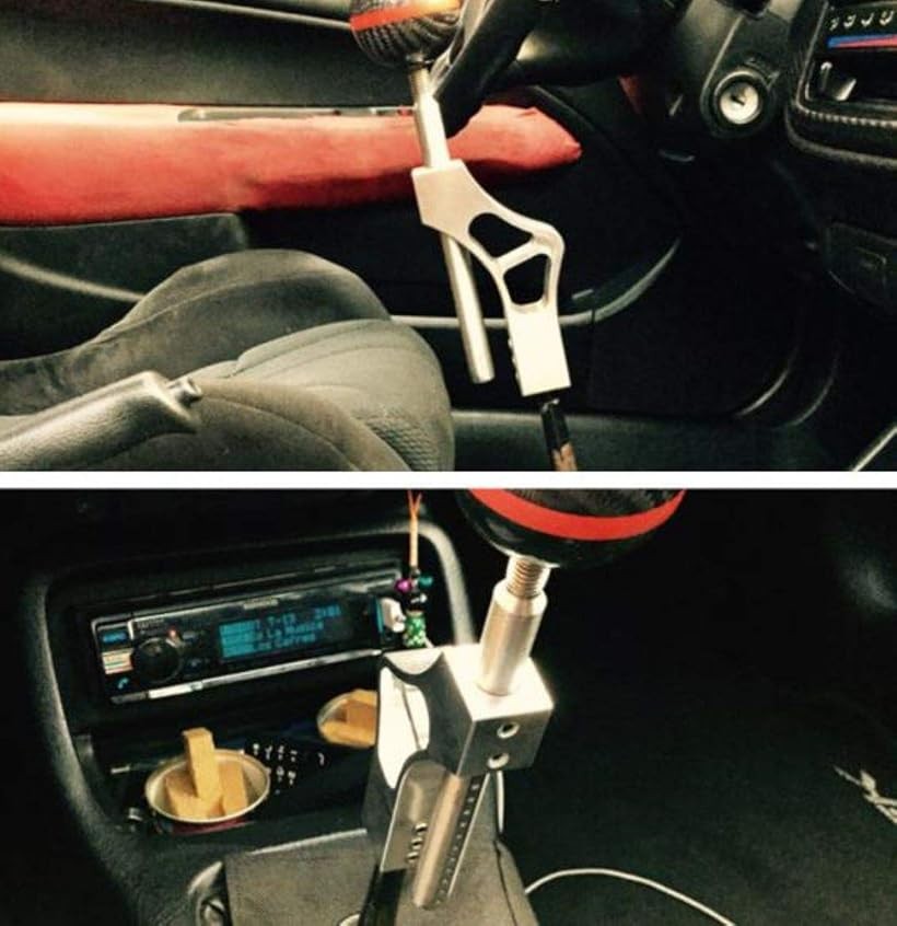 楽天市場 シフトレバー シフトノブ 延長 カバー トラック Mt ロング エクステンション アダプター アルミ ブラック Reapri