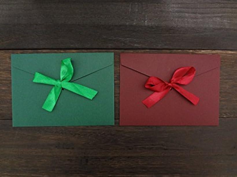 楽天市場 リボン レトロ メッセージカード 封筒 つき 手紙 便箋 レターセット カラーセット Reapri