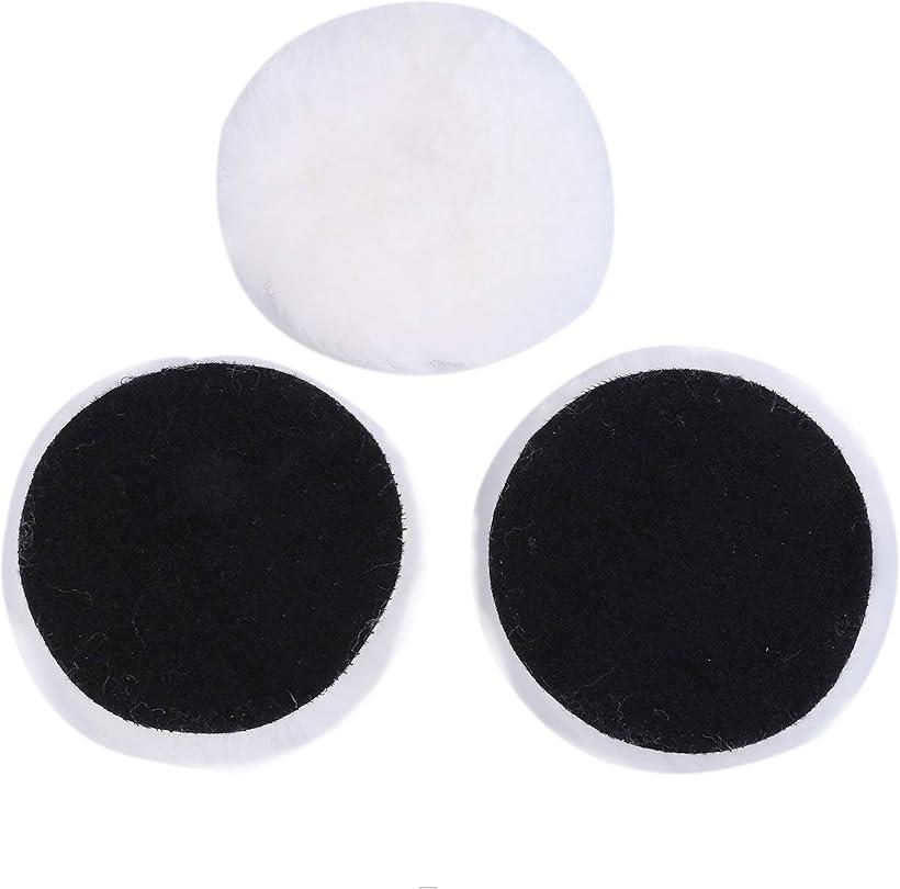 楽天市場 スプレンノ ポリッシャー サンダー ウールバフ 羊毛バフ 車磨き マジック式 3個セット 125mm Reapri
