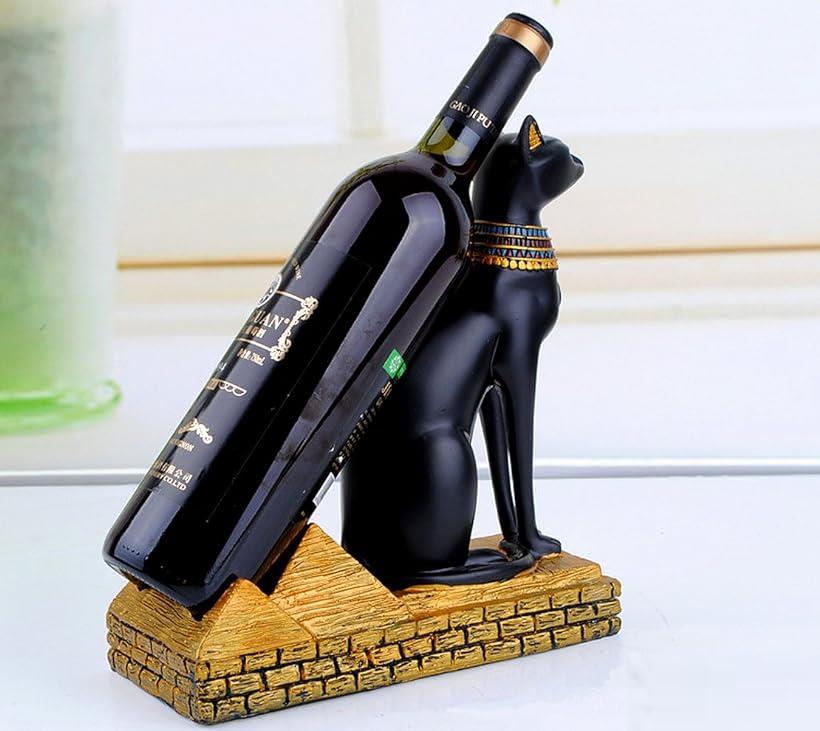 楽天市場 W18 エジプト ワインホルダー ワインラック シャンパン ボトル スタンド インテリア ディスプレイ Mdm 猫神 Reapri
