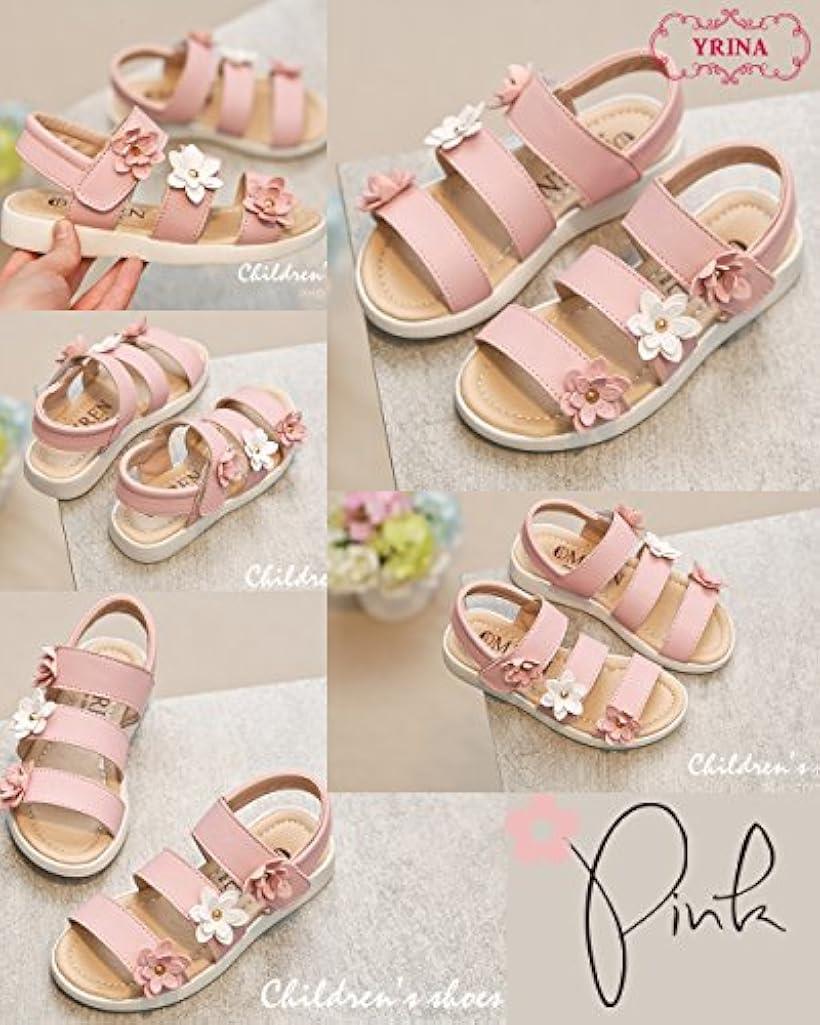 楽天市場 履きやすい キッズサンダル 女の子 ビーチサンダル フラワーモチーフ シューズ やわらかい 子供 18cm ピンク 02ピンク 18 0 Cm Reapri