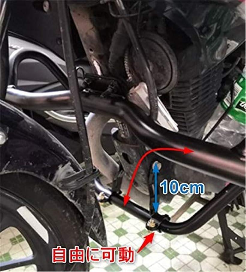 楽天市場 汎用品 エンジンガード ブラック バンパー エンジンハンガー 天剣 Ybr125 グラストラッカー Ftr223 ジクサー150 Yb125sp Gn125 Reapri