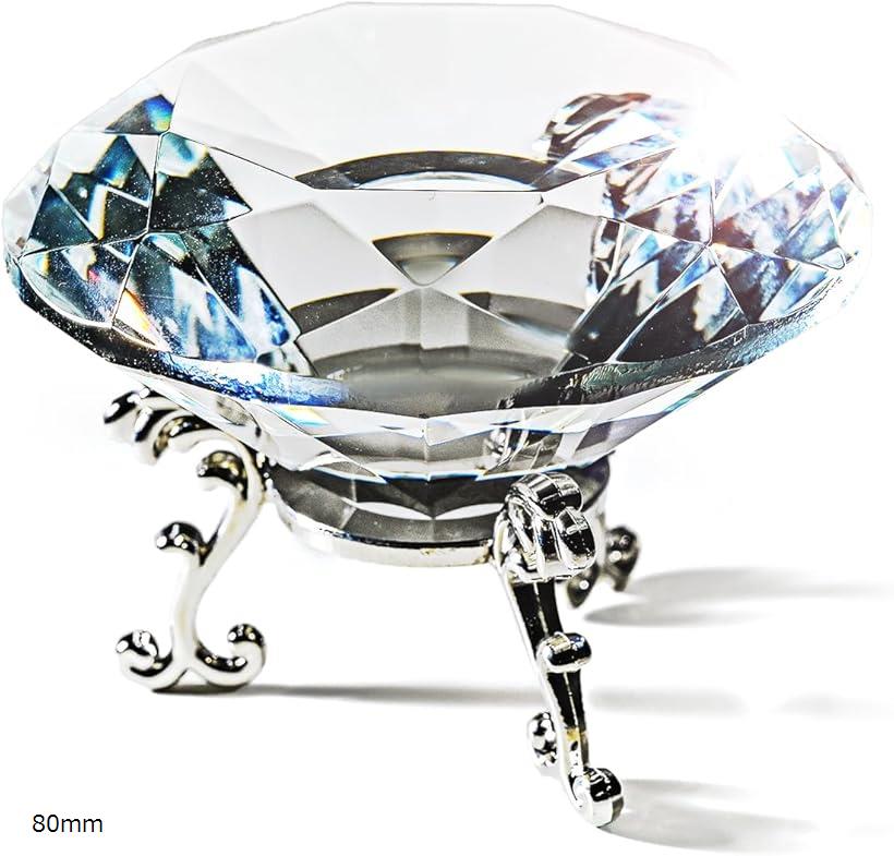 楽天市場】クリスタル ダイヤモンド 文鎮 宝石 ペーパーウェイト