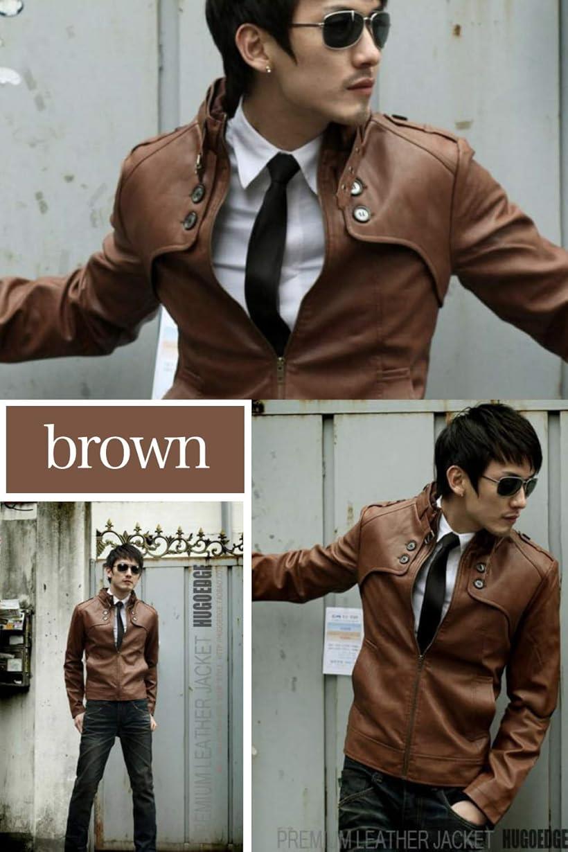 楽天市場 ライダース ジャケット シングル ビンテージ レザー メンズ 服 M ダークブラウン M Reapri