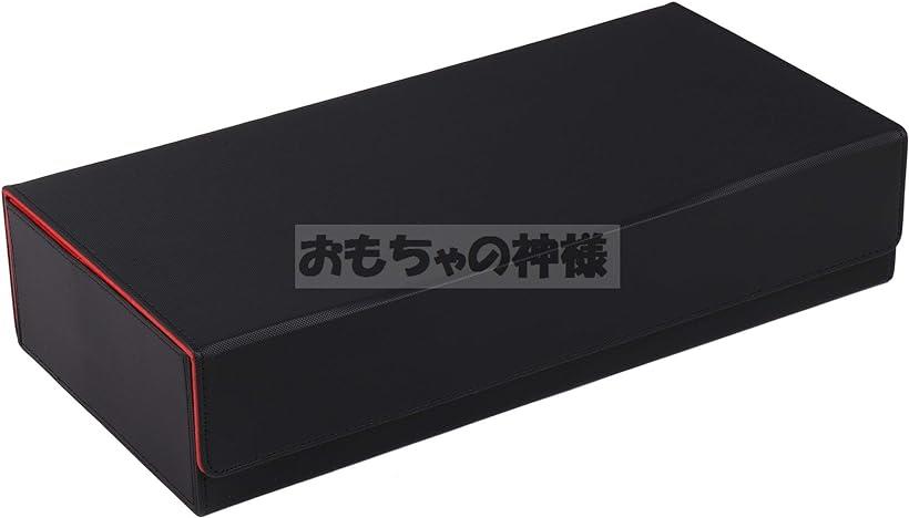 楽天市場 トレカ デッキケース カードケース レザー ホルダー ストレージ ２l Mdm ブラック レッド ２l Reapri