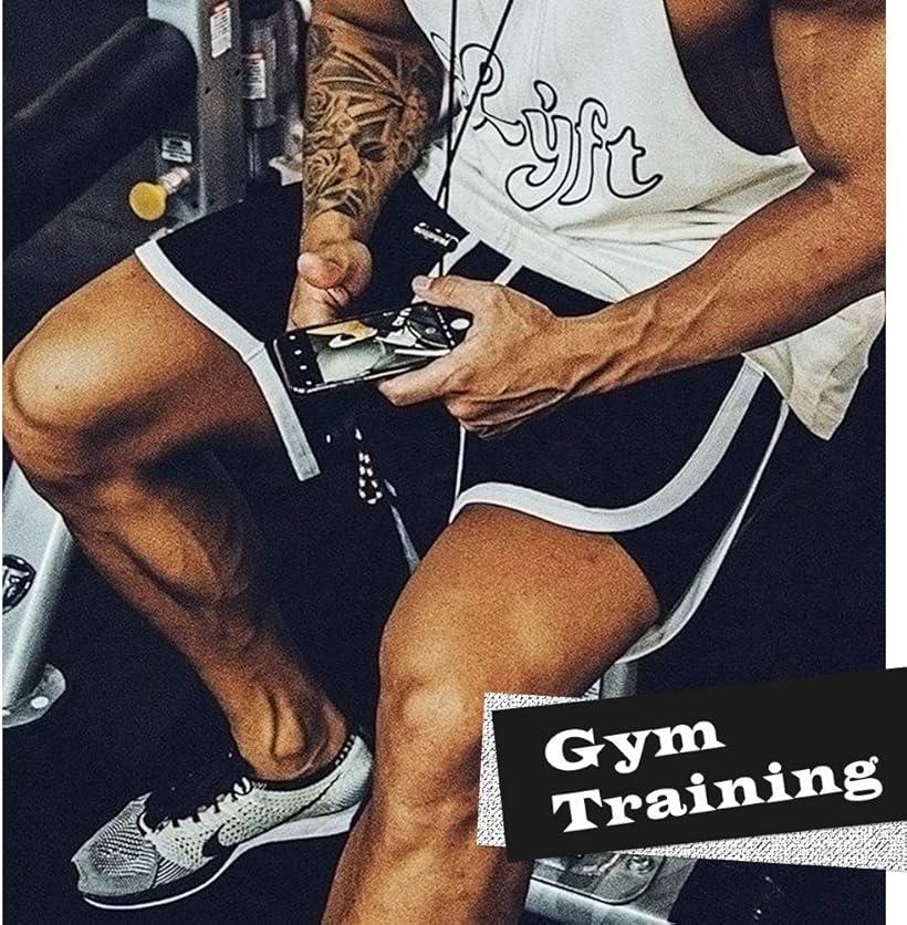 楽天市場 ハーフパンツ メンズ 短パン スポーツ ウェア ジム トレーニングパンツ ランニング ショートスパッツ 一体型 グレー L Reapri