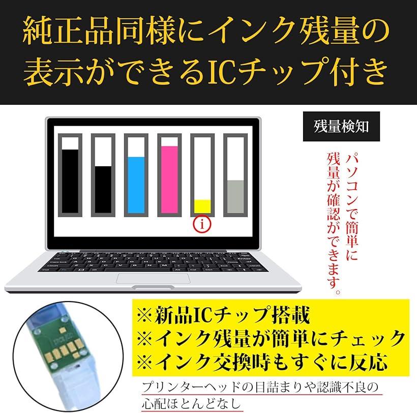 楽天市場 キャノンインクカートリッジ351 Canonインク351 Bci 351 キャノンインク351 互換インク Bci 351xl Bk C M Y Gy Reapri