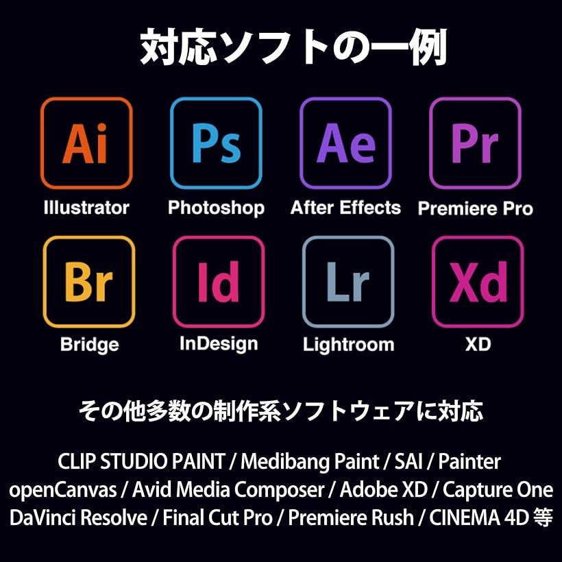 楽天市場 Brain Magic Photoshop Illustrator コントローラー Premiere Pro After Effects Adobe 画像 動画 音楽 制作ソフト ショートカット コンソール マウス Akindoシール Reapri