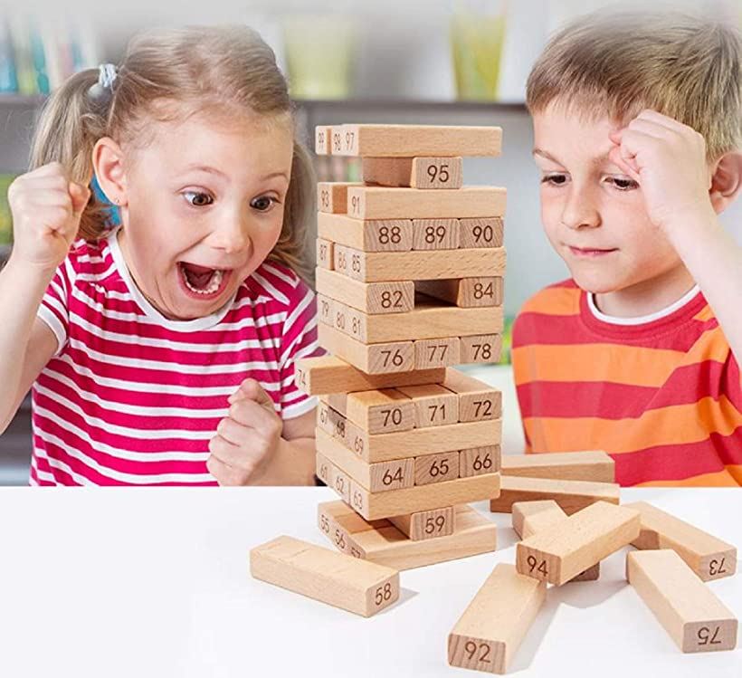 楽天市場 バランスゲーム 木製 ジェンガ おもちゃ 積み木ドミノ Jenga テーブルゲーム 1個 Reapri