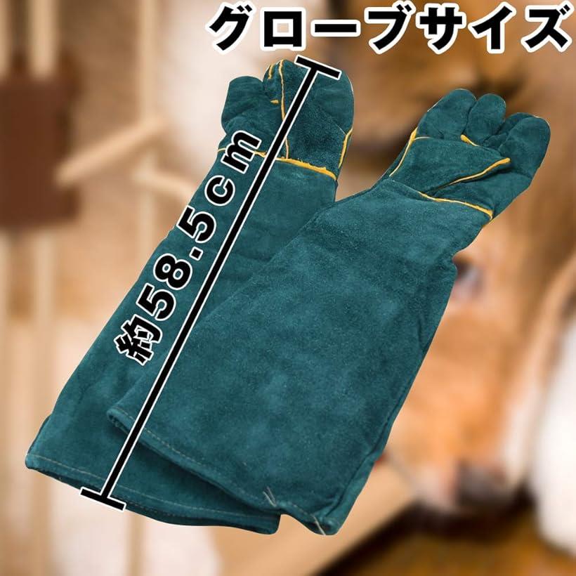 楽天市場 Gree ペットグローブ ロング手袋 肘までガード 厚手 牛革 噛みつき 引っかき 犬 猫 爬虫類 耐久性 傷防止 園芸 キャンプ ホワイト Reapri
