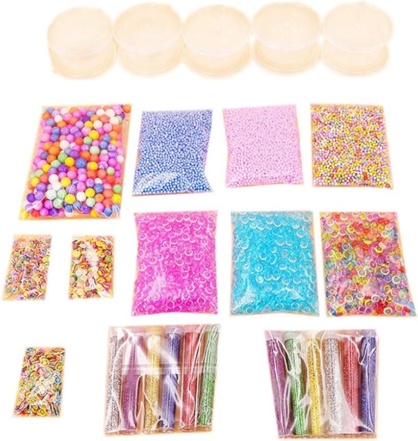 楽天市場 スライム アレンジ 素材 カラフル パーツ Diy 工作 金魚鉢ビーズ 水晶粘土 Mdm Reapri