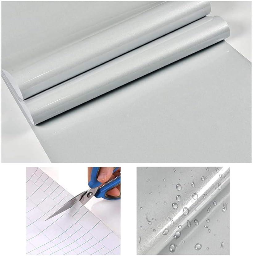 楽天市場 壁紙シール つるつる ラメ入り 60cmｘ10m 壁紙シート 光沢あり 防水 リメイクシート 耐熱 Diy 剥がせる壁紙 模様替え 防カビ カッティングシート 厚手 のり付き Mdm グレー 60cmx10m Reapri