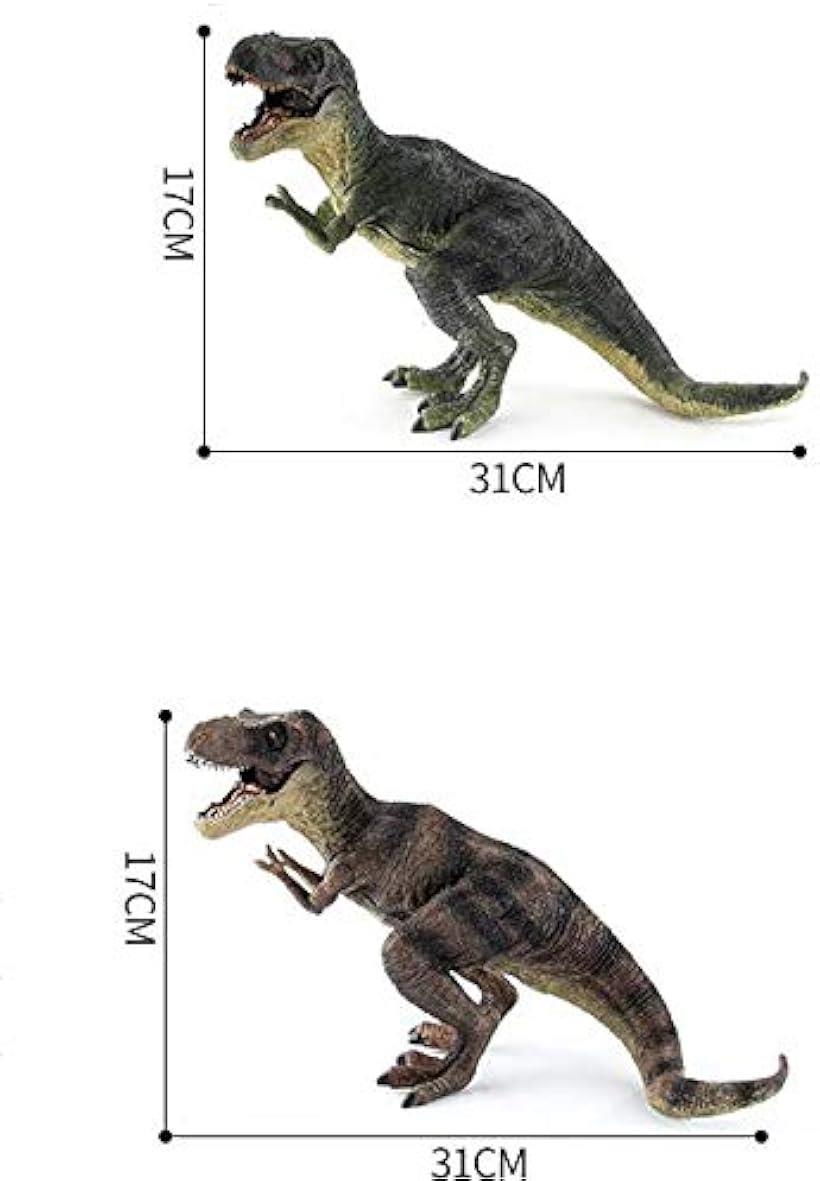 楽天市場 Tレックス 恐竜 フィギュア リアル 模型 ジュラ紀 30cm級 爬虫類 迫力 肉食 子供玩具 プレゼント ディスプレイ ティラノサウルス緑タイプ Reapri