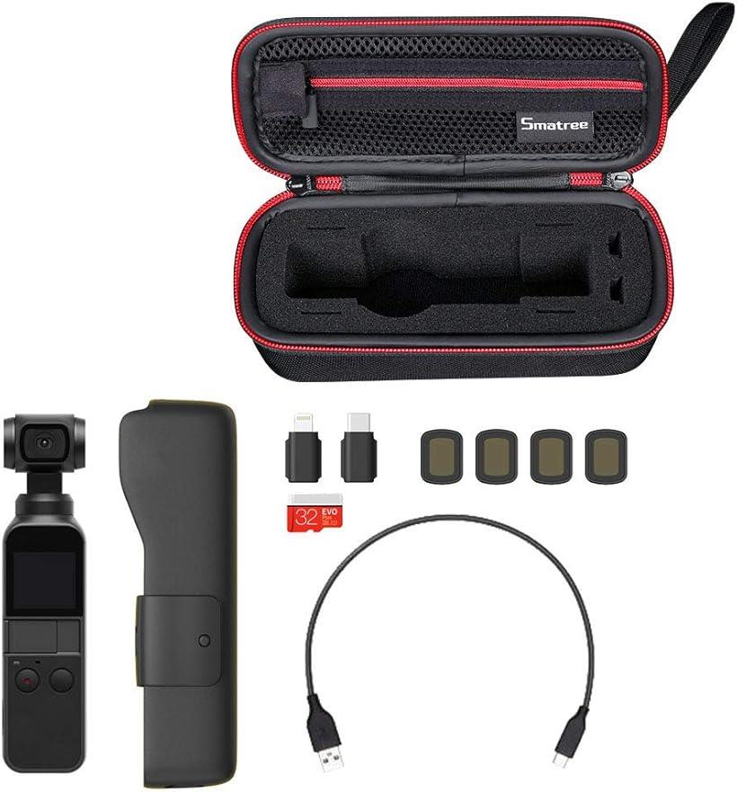 素敵な 防塵 防衝撃 小型収納バッグ 全面保護 2 MDM 携帯便利D60 Pocket ケース DJI Osmo 1 アクセサリー・部品