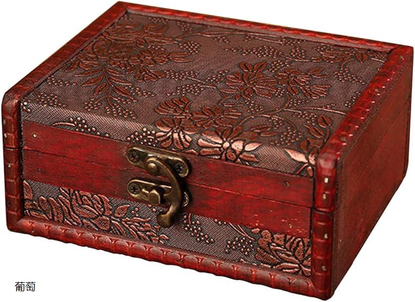 収納箱　アンティーク　一枚板 楽天市場】【楽天ランキング1位入賞】アンティーク風 宝箱 木製