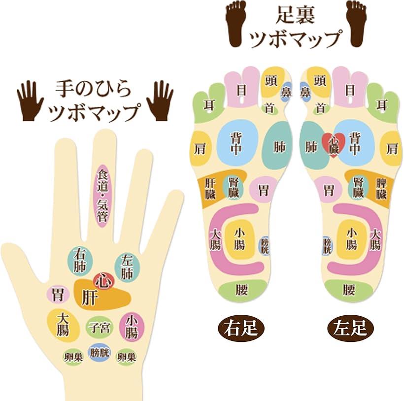快足棒 つぼ押し 足裏 マッサージ棒 足つぼ 健康グッズ 指圧棒 首肩