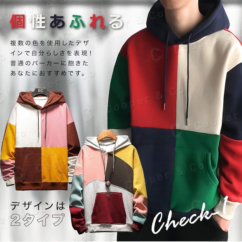 クーパーアンドコー ビック影画 絵図面パーカー フード付き添い人 ポケット 盛装 トップス 褐色 L Lindsaymayphotography Com