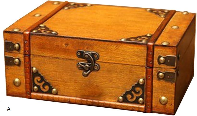 楽天市場】木箱 ボックス 木目 レトロ 装飾 小物入 焦がし加工 小物