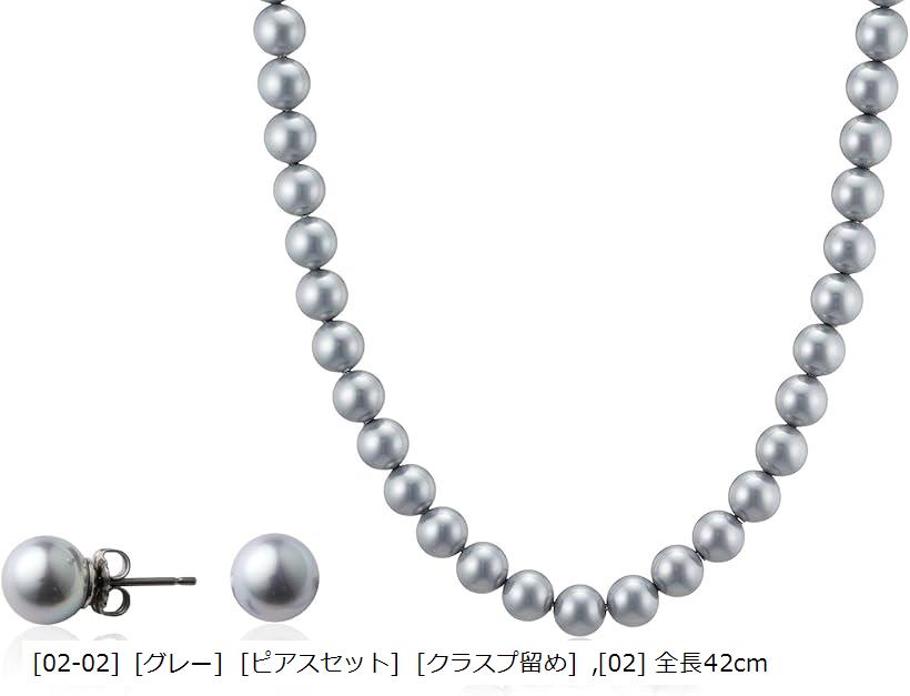 楽天市場】人工真珠の高級品 ナチュラルな質感 パールネックレス 冠婚