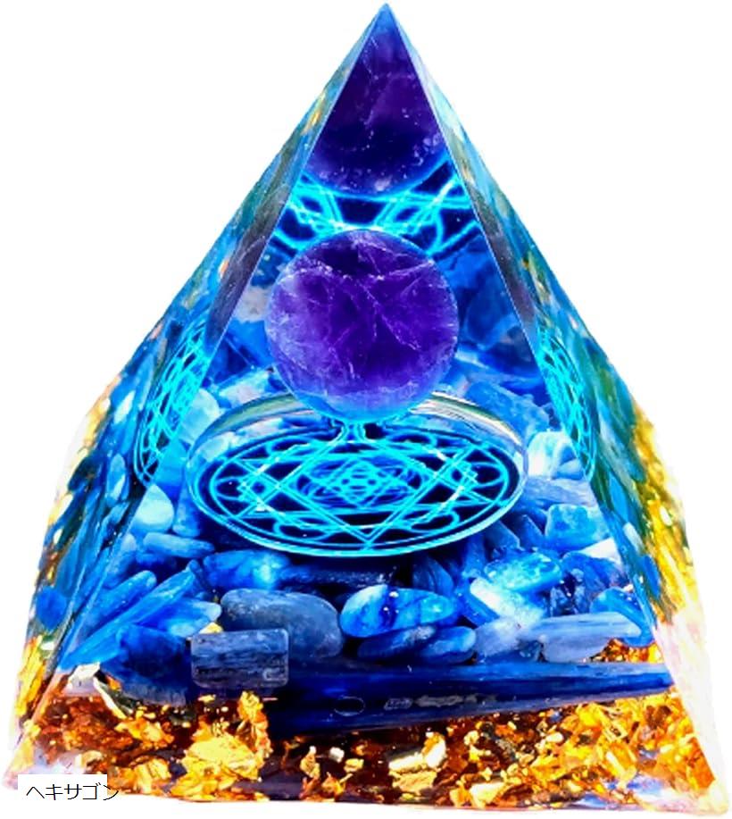 FIVE✧DRAGON✧龍神様✧ピラミッド型のオルゴナイト⭐専用 ≪受注制作≫【まよけ・やくよけ・トラブル回避】ドラゴン ピラミッド