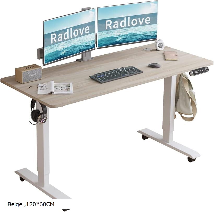 楽天市場】YIHAYOローデスク高さ46-72cm昇降デスク幅120cm奥行き60cm