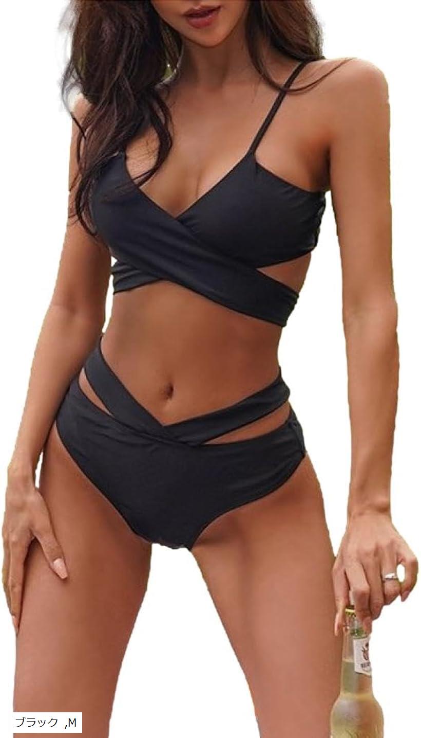 ビキニ　セット Amazon.co.jp: [Qiribati] 女性ビキニセットツーピースバンドゥ