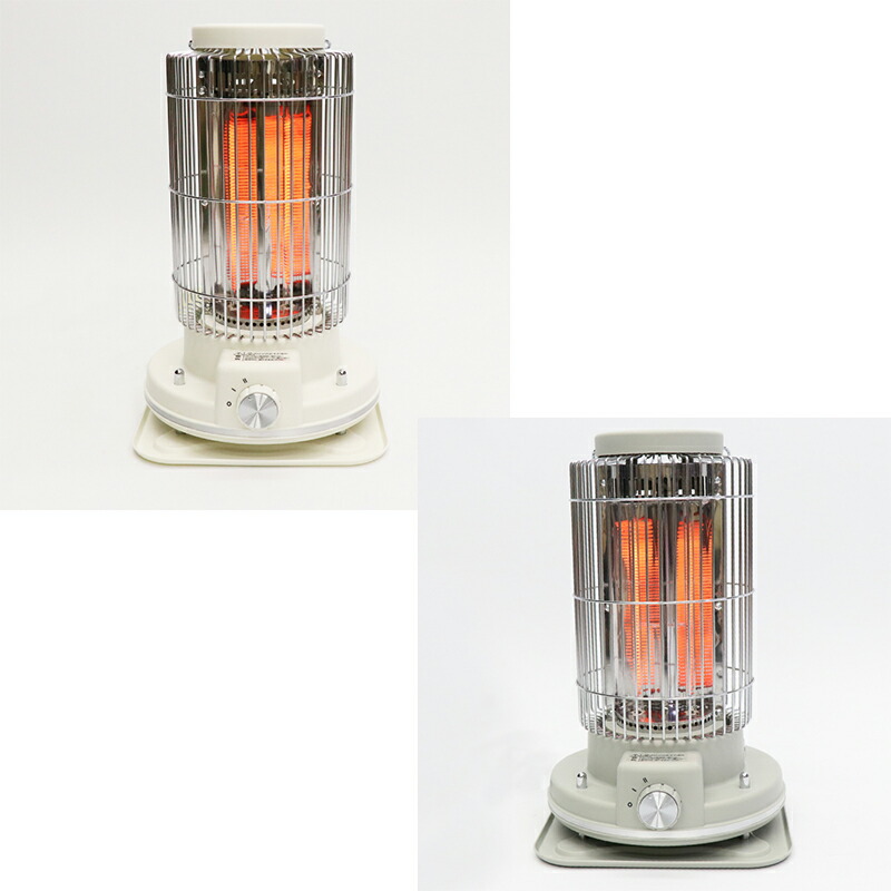 楽天市場】電気ストーブ おしゃれ 限定デザイン / HERMOSA レトロ