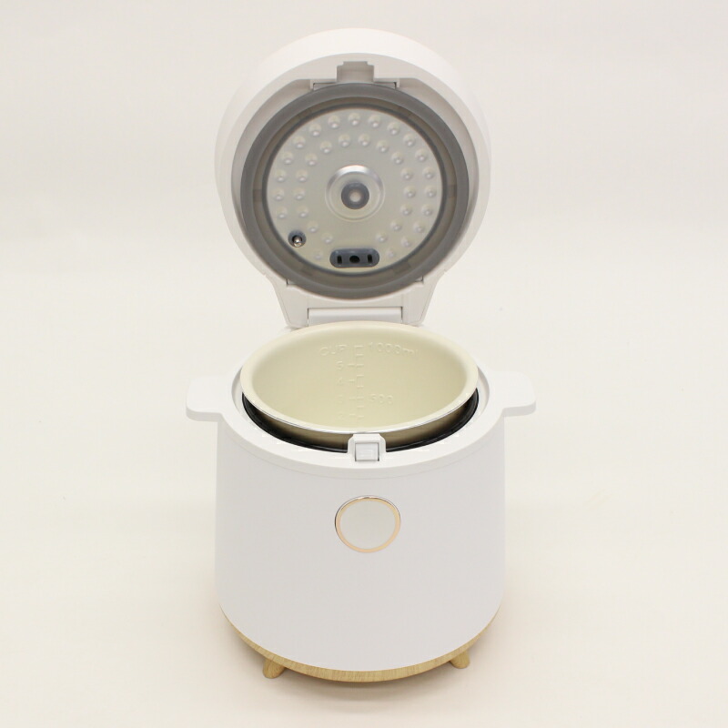 楽天市場 マイコン式 多機能炊飯器 2合炊き Hm 12w ホワイト ｙｏｕｒ ｓｈｏｐ 楽天市場店