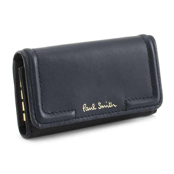展示品箱なし ポールスミス キーケース ネイビー Paul Smith pwu820-30 レディース 婦人 【送料無料】｜ユアハピネス