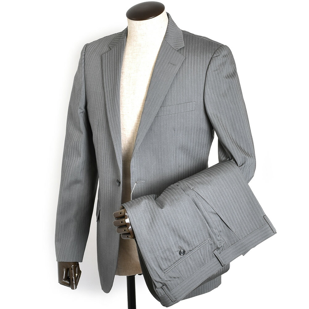 最終値下げ ストライプスーツ Lサイズ スーツ コムサイズム 訳あり展示品 Comme 紳士 メンズ B 4701sk04 1 灰 グレー Ism Ca Y1404 Quickglobalsolution Com