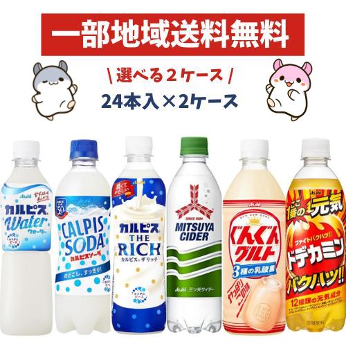Amazon.co.jp: アサヒ飲料 カルピス THE RICH PET 490ml×48本(24
