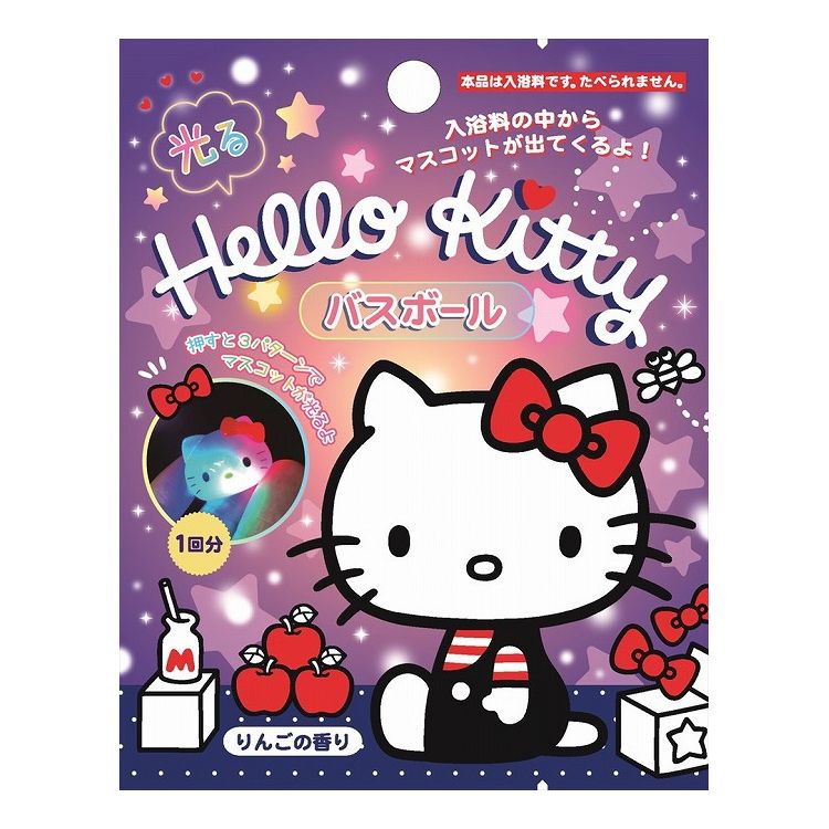 【単品18個セット】ハローキティ光るバスボール サンタン(代引不可)【送料無料】 楽天市場】【単品18個セット】ハローキティ光るバスボール サンタン(代