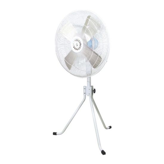 日動 大型工場扇 開放式アース付ポッキンプラグ仕様 三脚式 K-600E 日動工業(株)(代引不可)【送料無料】