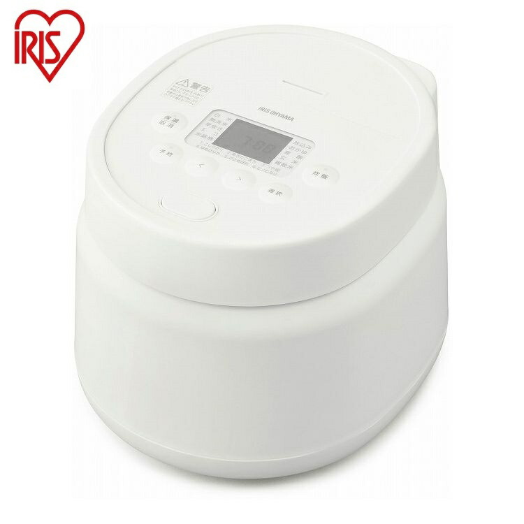 アイリスオーヤマ ジャー炊飯器 3合 RC-MSA30-W ホワイト IRIS OHYAMA(代引不可)【送料無料】|お掃除のプロ ユアマイスター