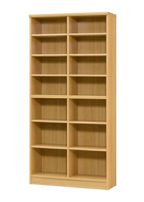 エースラック 日本製 オープンラック 幅90cm 高さ180cm カラーラック 収納 収納家具 本収納 本棚 棚 シェルフ ラック 木製(代引不可)【送料無料】