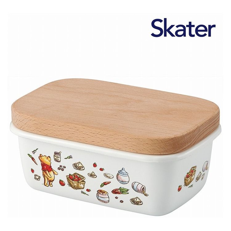 楽天市場】くまのプーさん ホーローバターケース キャニスター 500ml