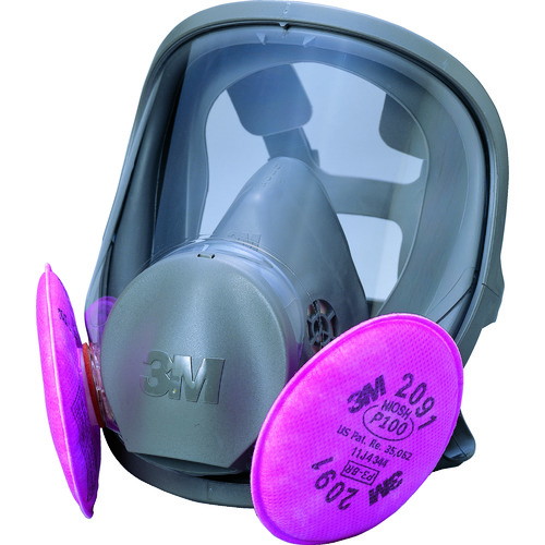 3M 取替式防じんマスク 6000F 2091-RL3 Mサイズ(代引不可)【送料無料】|お掃除のプロ ユアマイスター