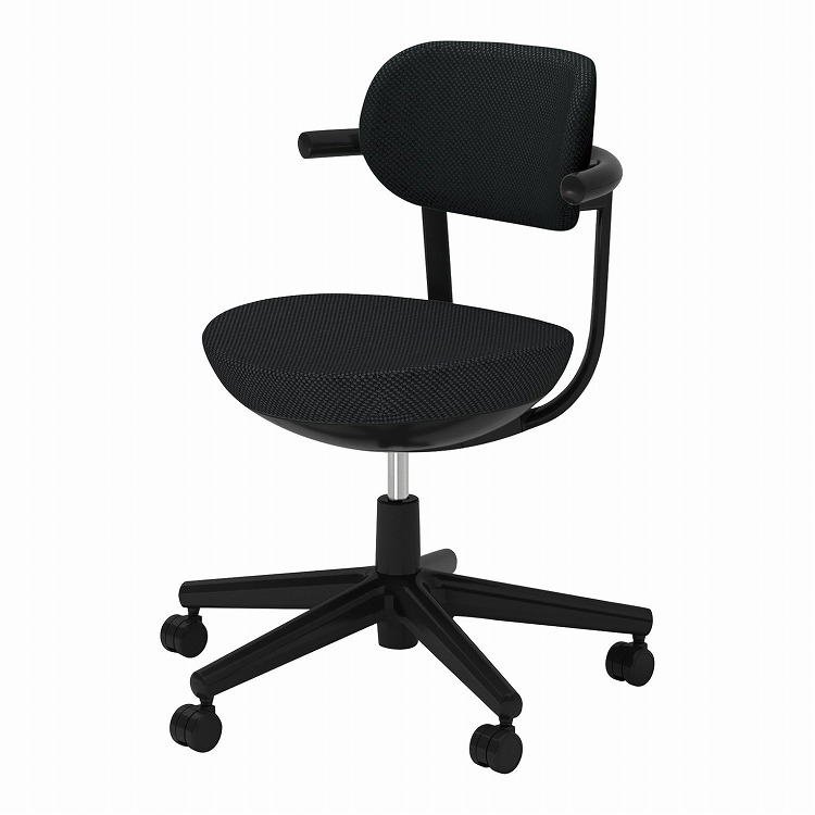 コクヨ 【メーカー直送】カジュアルチェア パロ スタンダードタイプ 背クッションタイプ スタンダードタイプ 本体ブラック ブラック脚 背座同色 C07-B11CU-BKE6E61 フローリング用 ブラック・ブラック(代引不可)【送料無料】