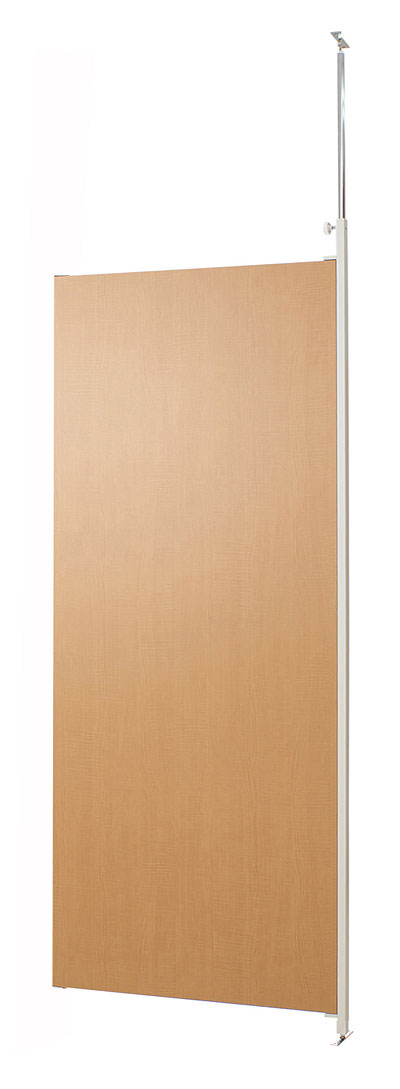 突っ張りパ－テ－ションボ－ド幅87.5cm 連結用 ナチュラル【送料無料】