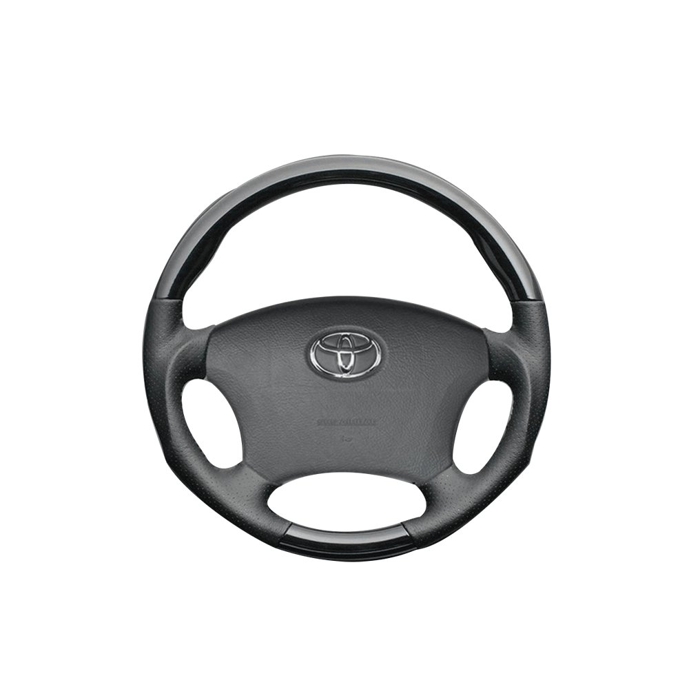 (ピアノブラック) お得な3点セット パネル15P＋ステアリング＋シフトノブ ハイエース / レジアスエース 200系 1型 ワイド車