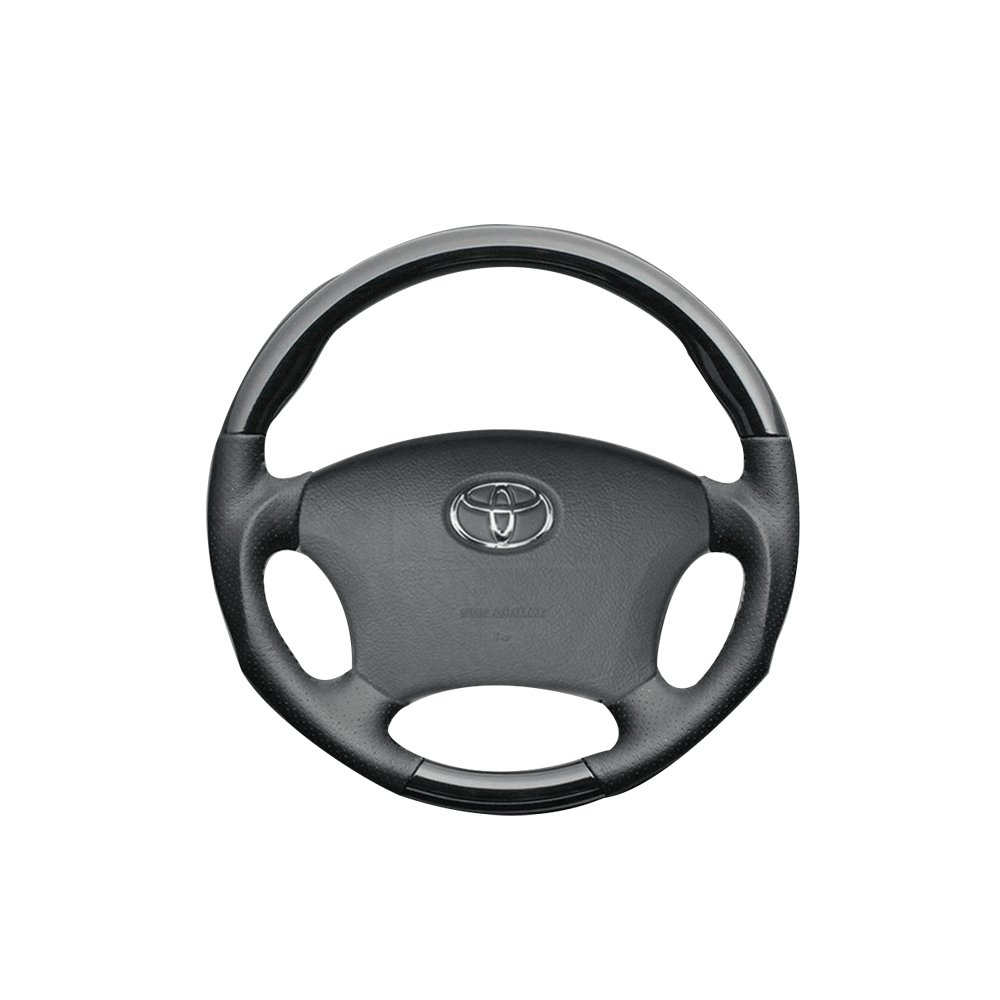 (ピアノブラック) お得な3点セット パネル35P＋ステアリング＋シフトノブ ハイエース / レジアスエース 200系 2型 ワイド車