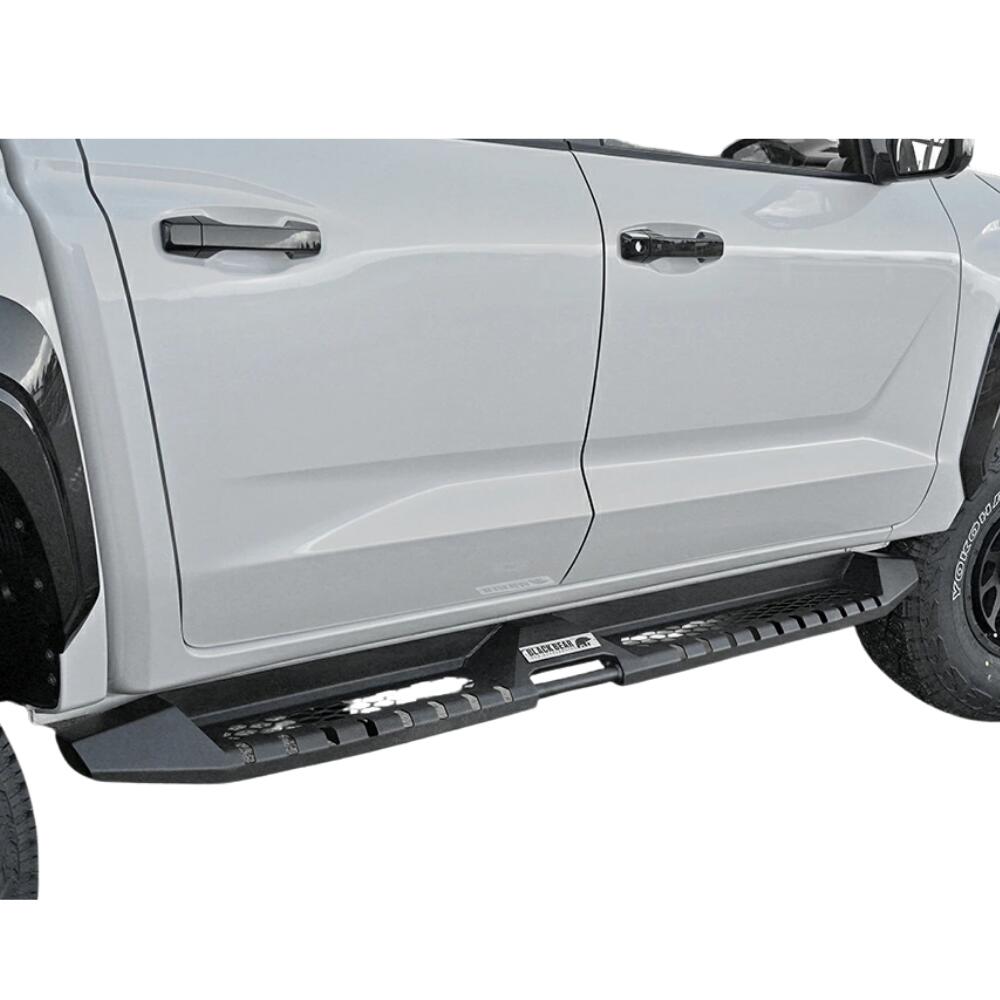 足元のドレスアップ (ブラック) サイドステップ トライトン LC2T R6/2- STP001 高強度スチール 車種専用設計