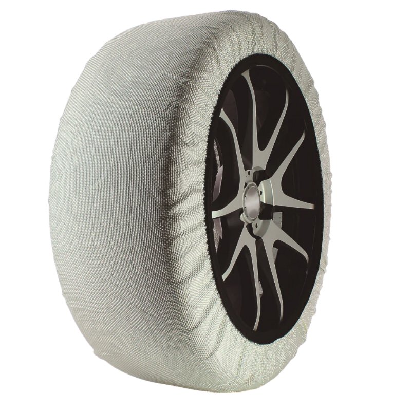スペイン製造正規品 (145/80R12) 布製タイヤチェーン2枚セット エブリイ バン DA17V (H27/2-現行) イッセ・スノーソックス スーパータイプ I